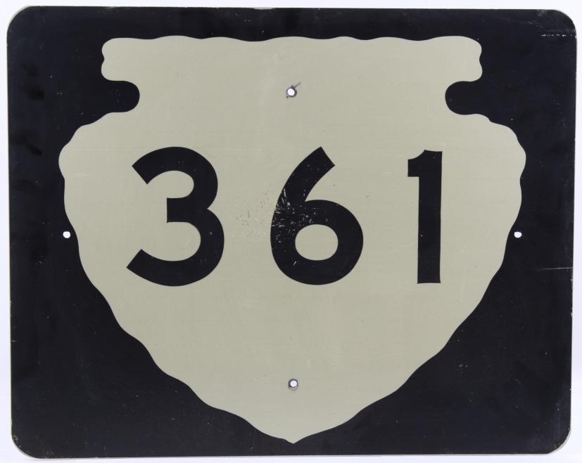Montana Route 361 Metal Sign (1 of 15)