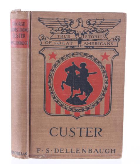 George Armstrong Custer by F.S. Dellenbaugh 1st Ed: For your consideration is a rare 1917 First Edition copy of "True Stories of Great Americans" George Armstrong Custer" by Frederick S. Dellenbaugh. This book is copyright by The Macmillan Company, New