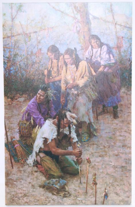 "Offerings To The Little People" Giclée Terpning (1 of 12)