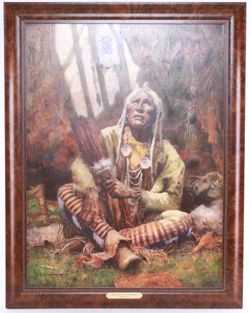 "Holy Man of the Blackfoot" Howard Terpning Giclée (1 of 13)