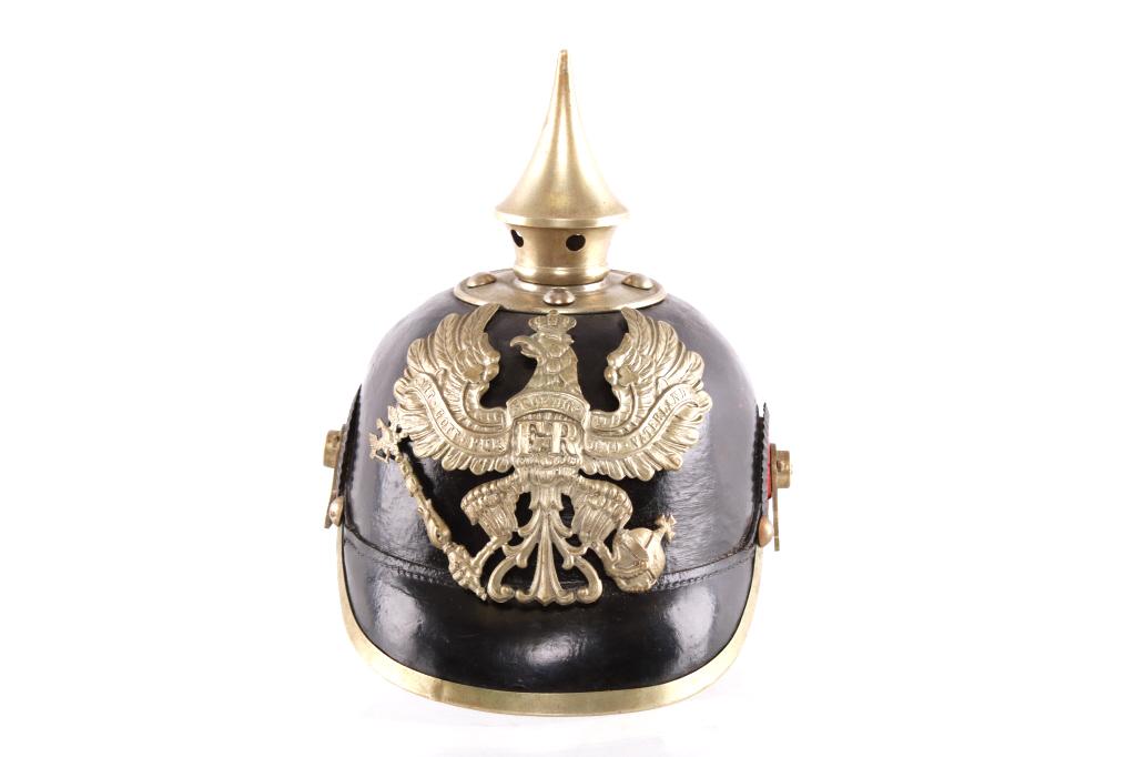 WWI Prussian Line Infantry Pickelhaube Helmet (1 of 10)