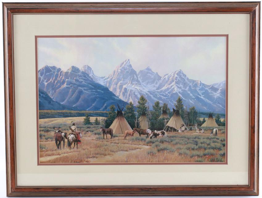 Dustin Lyon Signed and Numbered "Untitled" Print (1 of 14)