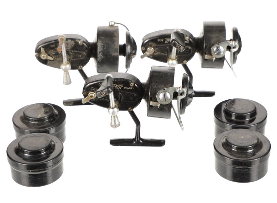 C. 1950- Garcia Mitchell 300 Reels w/ Spools (1 of 14)