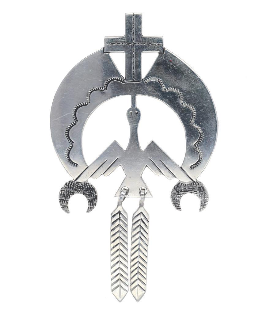 Julius Caesar (Pawnee, 1910-1982) Pin c. 1970-80 (1 of 5)