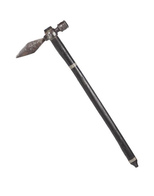 C. 1840 Potawatomi Spontoon Pipe Tomahawk (1 of 17)