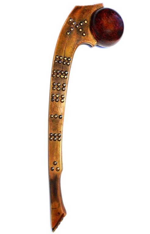 Rare 19th Century Osage Ball Head War Club (1 of 9)