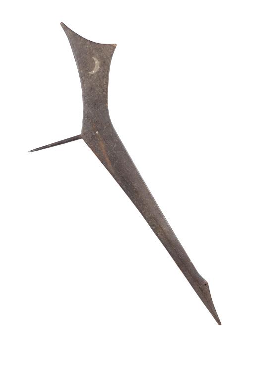 19th C. Central Plains Gunstock War Club w/ Inlays (1 of 11)