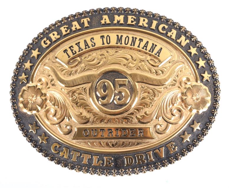Great American Texas - Montana Cattle Drive Buckle (1 of 11)