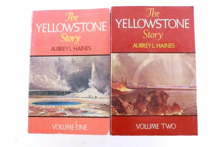Vol 1 & 2 of "The Yellowstone Story" Aubrey Haines (1 of 18)