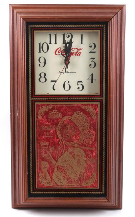 1970's Coca Cola Electric Hanging Wall Clock (1 of 12)
