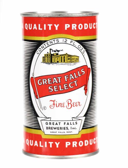 Vintage 1948 Great Falls Select Flat Top Beer Can (1 of 10)