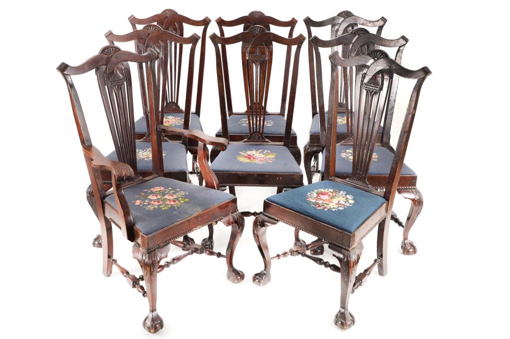 18th Century Philadelphia Chippendale Style Chairs (1 of 20)