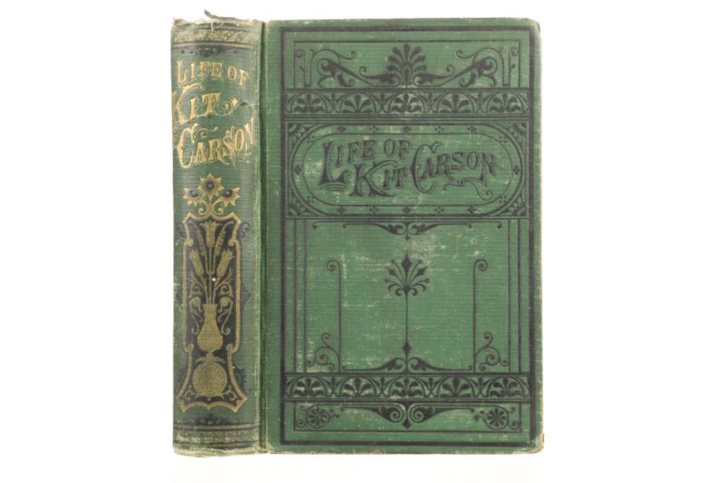 1869 1st Ed. Life of Kit Carson by Charles Burdett (1 of 11)