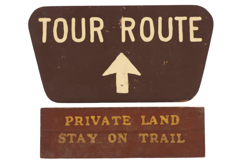 Vintage Yellowstone National Park & Other Signs (1 of 6)