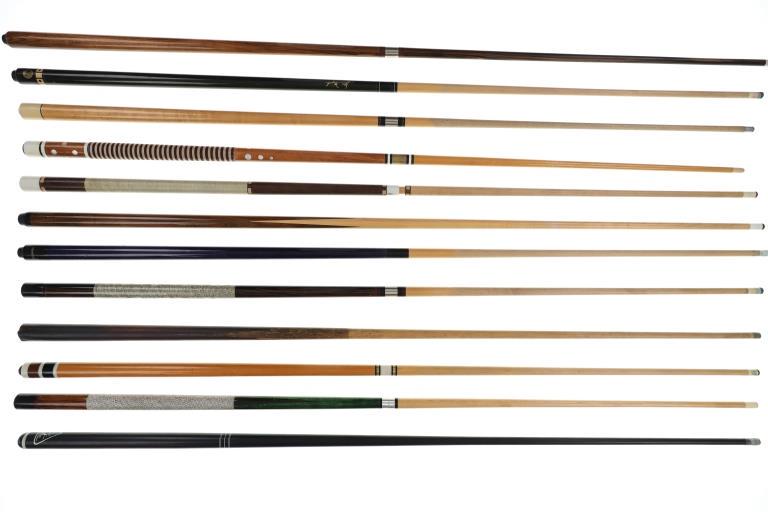 Two Piece & Single Piece Pool Cue Collection (1 of 16)
