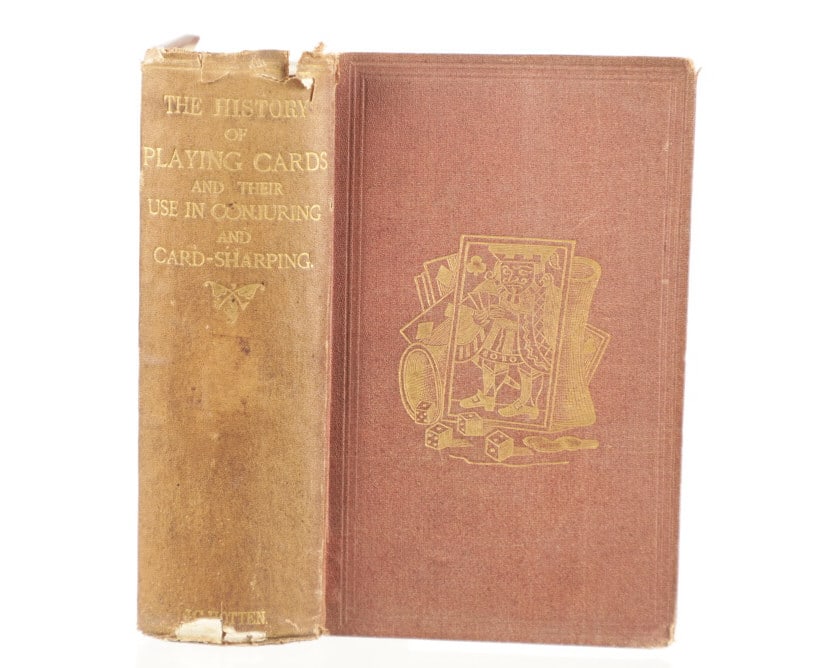 1865 1st Ed. "The History of Playing Cards": For your consideration is this 1865 1st edition of "The History of Playing Cards with Anecdotes of their use in Conjuring, Fortune-Telling, and Card-Sharping" edited by the late Rev. Ed. S. Taylor, B.