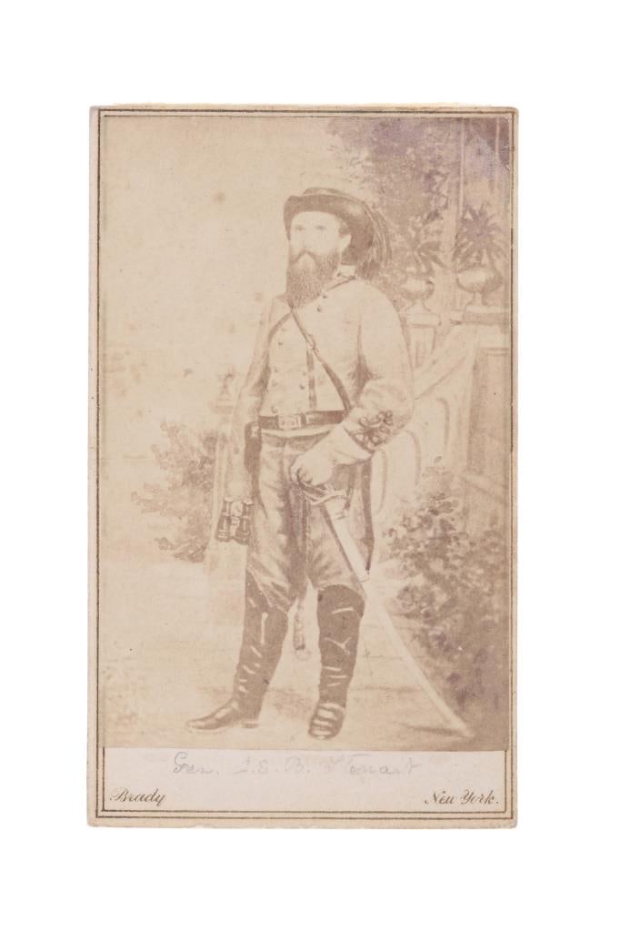 J.E.B. Stuart Confederate General Photo by Brady (1 of 9)