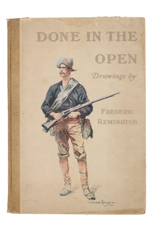 Rare "Done in the Open" Frederic Remington 1902 (1 of 11)
