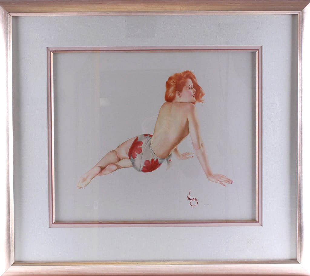 Alberto Vargas Signed Limited Edition Lithograph (1 of 10)