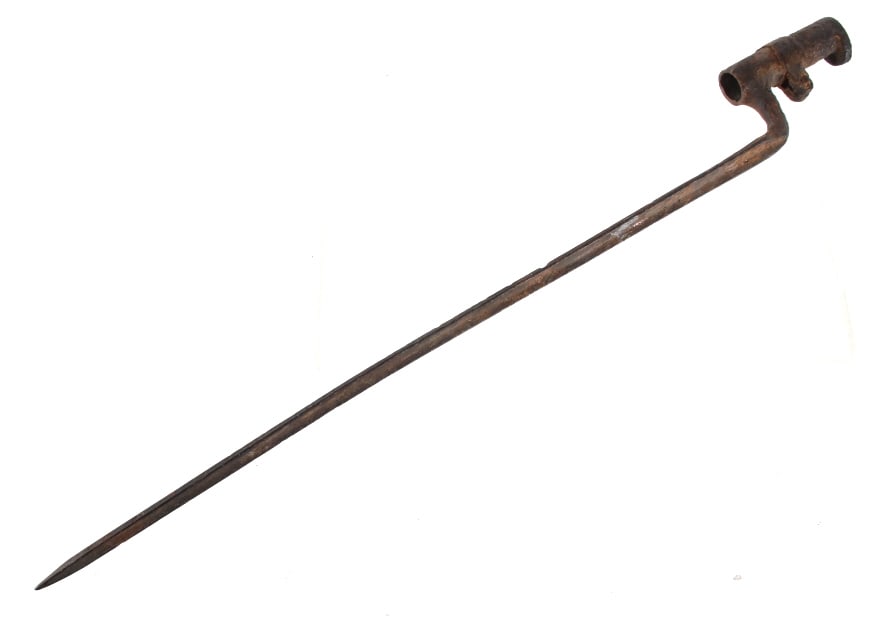 Austrian M1854 Socket Lorenz Rifle Bayonet: Featured in this lot we have an Austrian M1854 Lorenz Rifle socket bayonet. The bayonet originates from Austria with over 300,00 imported in total to the United States to both the Union and Confederac