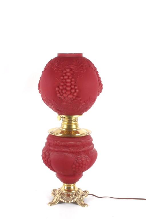 Victorian Gone With the Wind Electric Lamp c. 1890 (1 of 11)