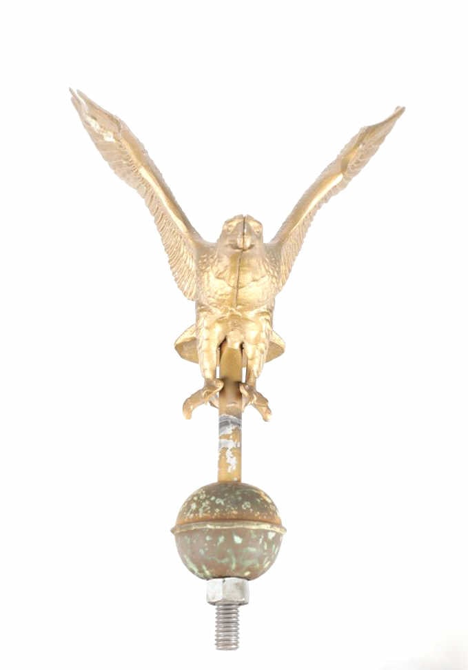 Eagle Flagpole Finial Top, circa Mid-Century (1 of 7)