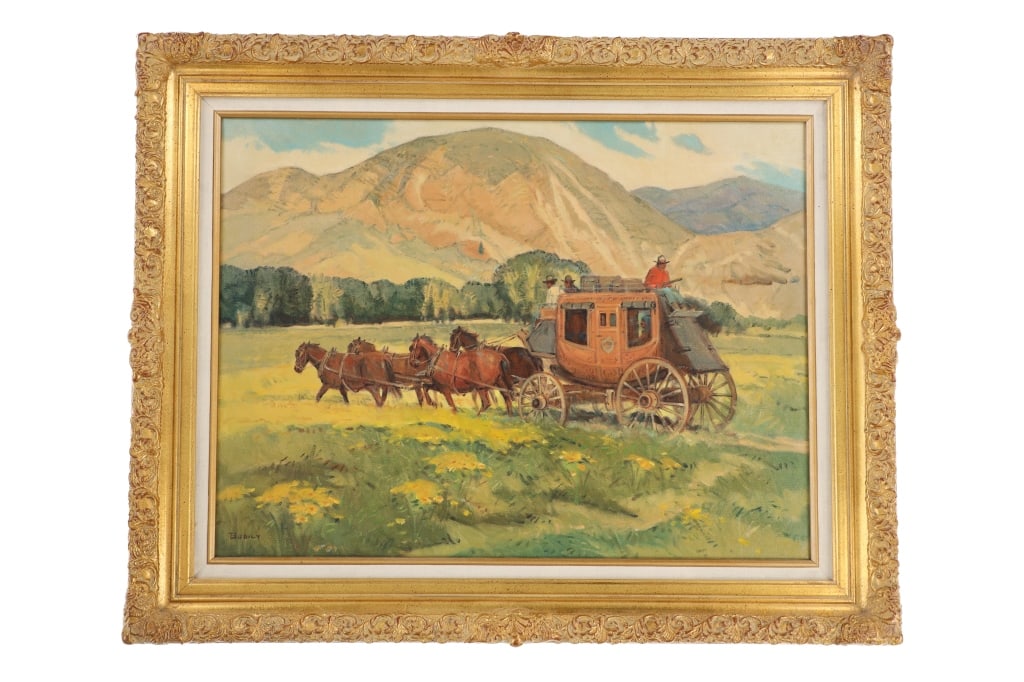 Original Montana Sheryl Bodily b.1936 Oil Painting (1 of 13)