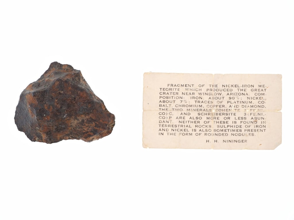 Nickel-Iron Meteorite - Great Crater Winslow, AZ (1 of 9)