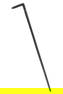 Antique Civil War Stacked Leather Plantation Cane