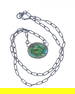 Navajo Zia S. Silver Sonoran Turquoise Necklace