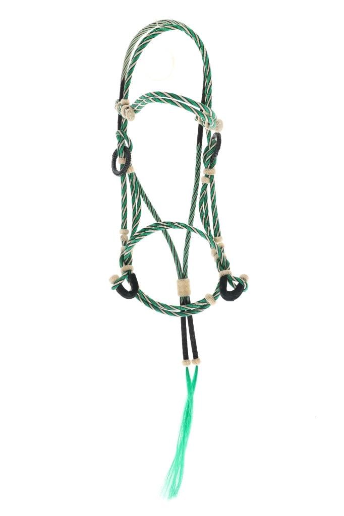 Ca. 1970 Deer Lodge, MT Prison Hitched Headstall (1 of 11)