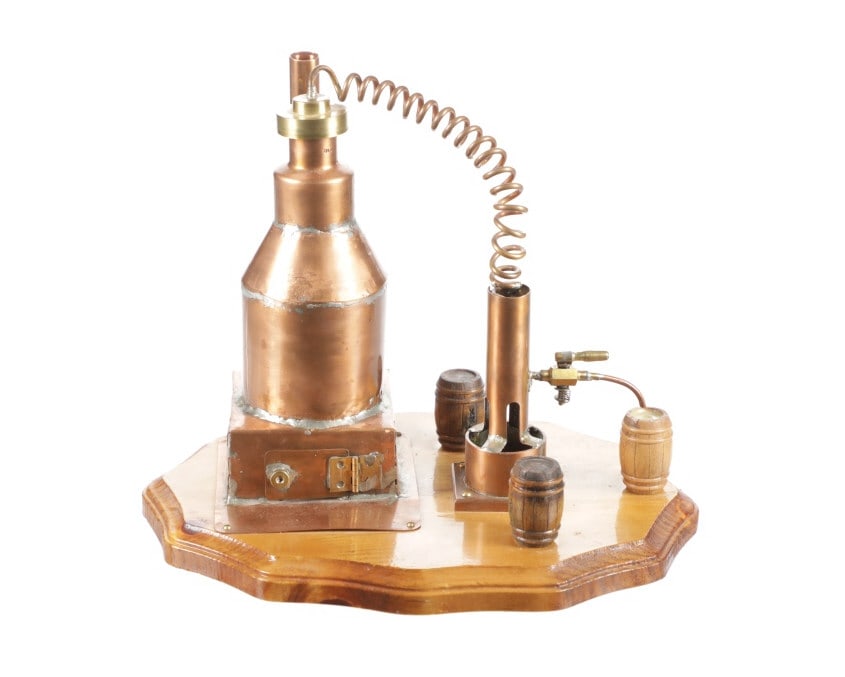 Folk Art Copper Salesman Sample Still Display (1 of 15)