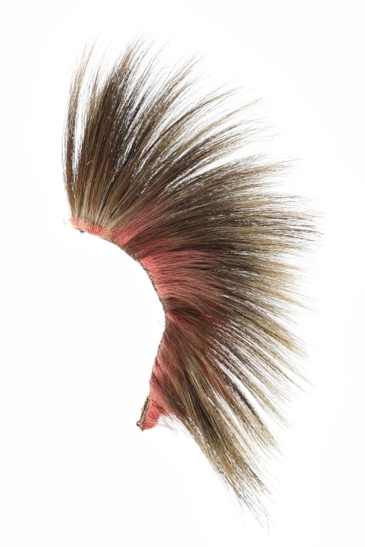 Ca. 1900-1930 Plains Porcupine Hair Roach (1 of 12)