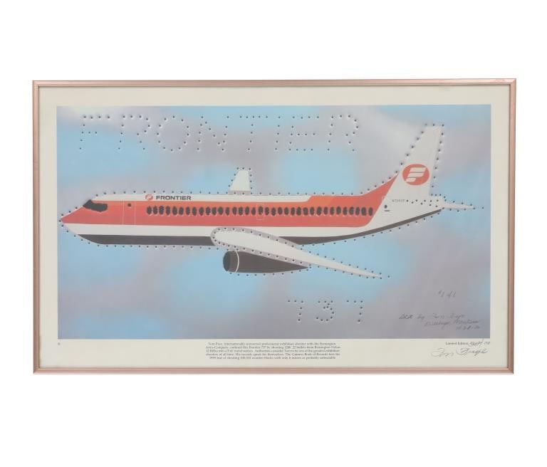 Tom Frye Frontier Bullet Outline Lim. Ed. Print (1 of 11)