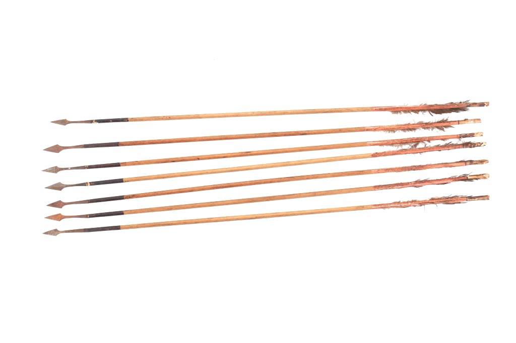 Qing Dynasty Sirdan Manchu War Arrows c. 1839-1901 (1 of 16)