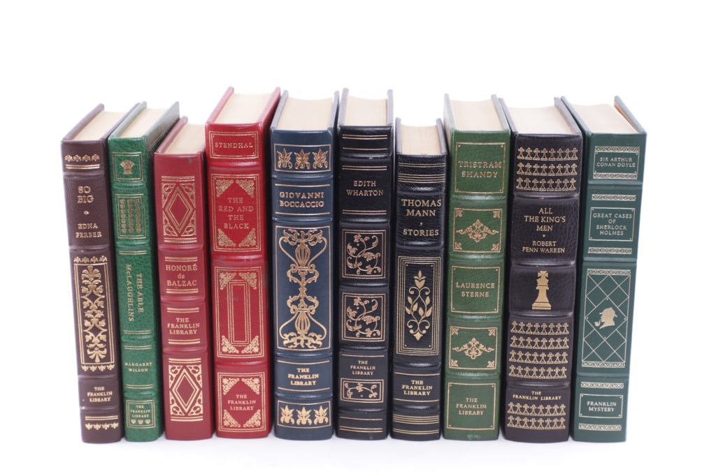 Franklin Library Fiction/Novel Books 1976-85 (10) (1 of 13)