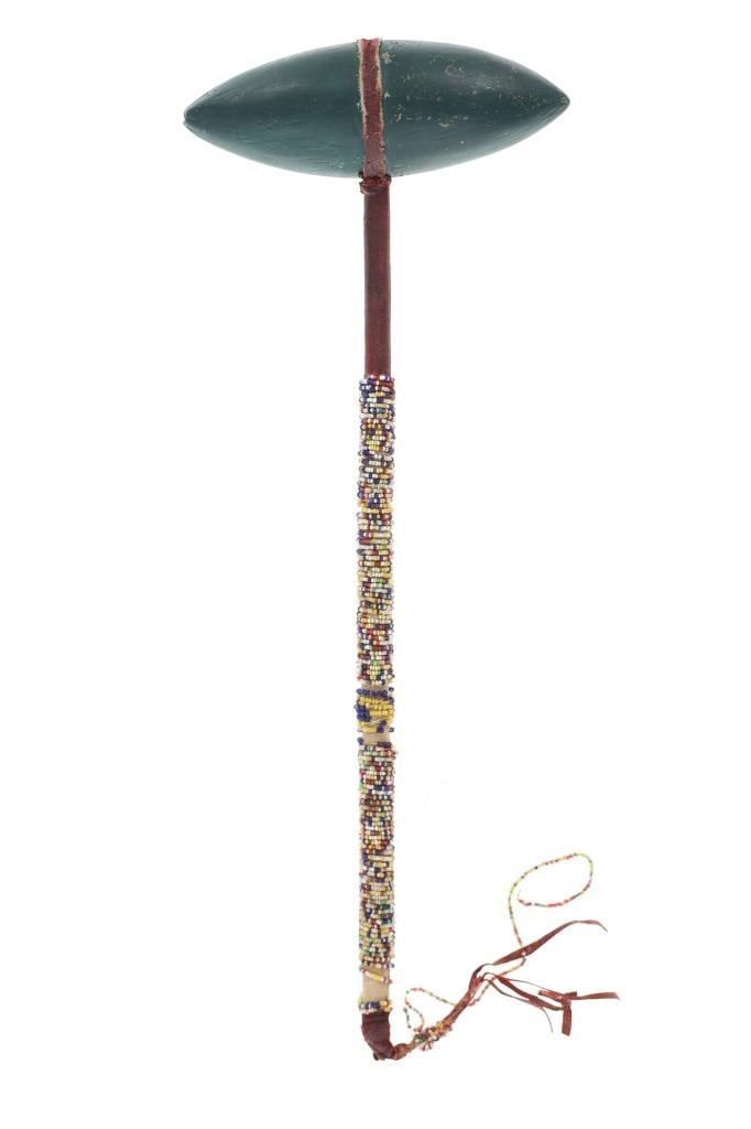 19th C Northern Plains Bi-Point Club - King Museum (1 of 7)