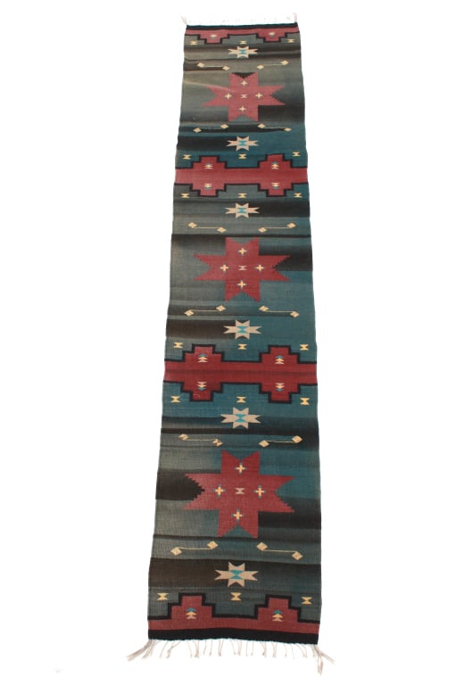 Zapotec Crep?sculos Estrellas Woven Runner Rug (1 of 8)