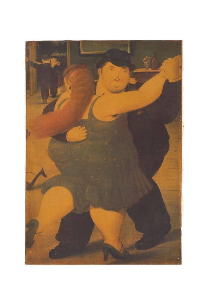 Fernando Botero, "The Dancers", Gicl?e on Canvas (1 of 8)