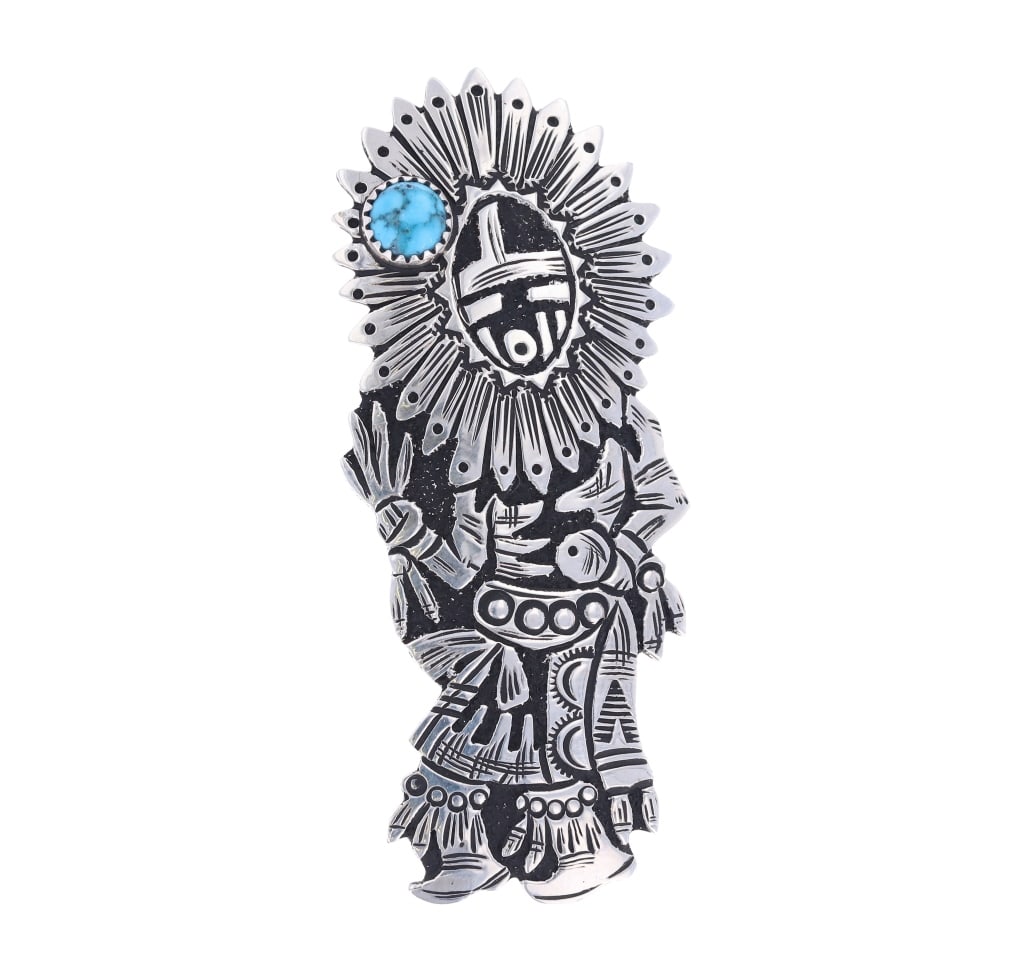 Navajo Richard Singer Kachina Dancer Sterling Ring (1 of 11)