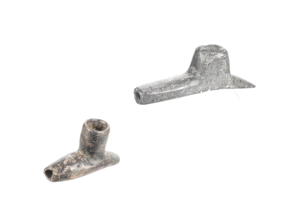 Hopewell / Mississippian Steatite Platform Pipes (1 of 17)