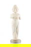 18th to 19th C. Guan Yin White Quartz Statue