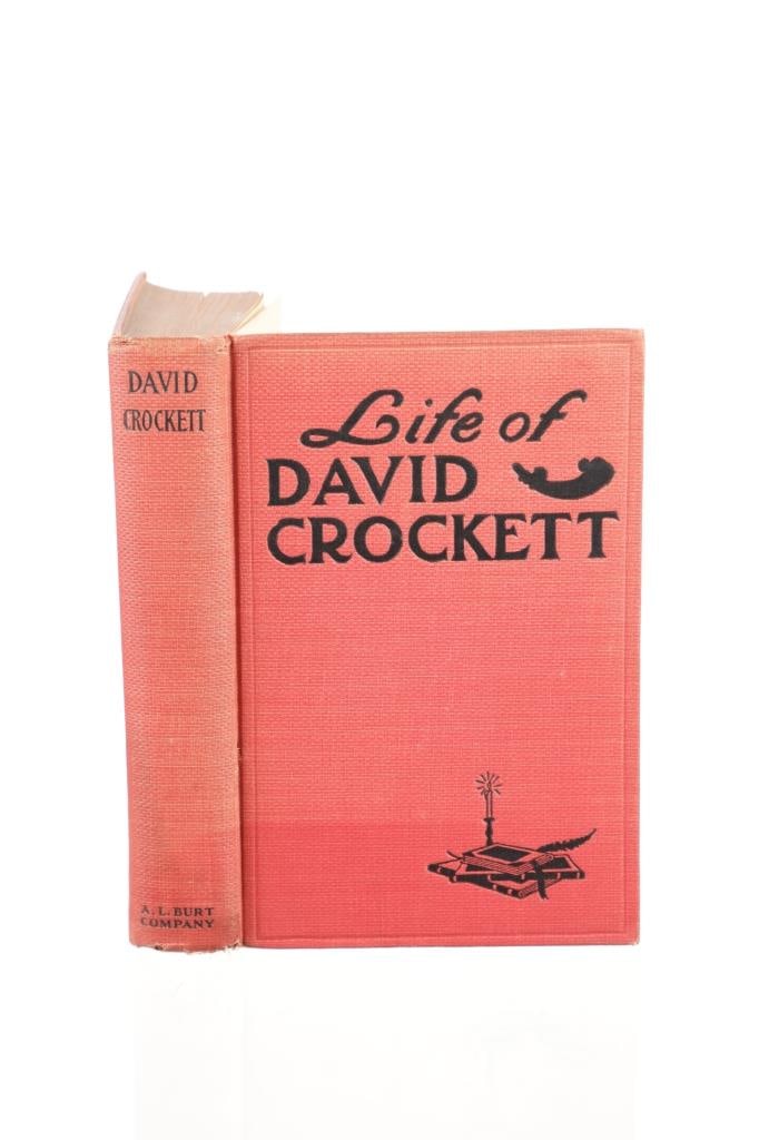 The Life of David Crockett Autobiography 1st Ed.: For your consideration is a First Edition of "The Life of David Crockett: The Original Humorist and Irrepressible Backwoodsman", published by Grosset & Dunlap, New York and copyright by E. A. Brainerd
