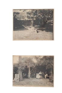 Wyatt Earp Photographs Post Leaving Tombstone: Featured in this lot is this Wyatt Earp PERSONAL photographs post-leaving Tombstone, AZ circa early 1900's; Provenance: From the Tombstone Western Heritage Museum in Tombstone, Arizona. There are two