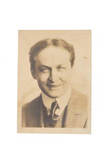 Rare Original Harry Houdini Photograph, 1911: For your consideration is a Rare Original Harry Houdini Photograph, 1911. Provenance: Tombstone Western Heritage Museum, Tombstone, Arizona. Erik Weisz (1874-1926), known professionally as Harry Houdi