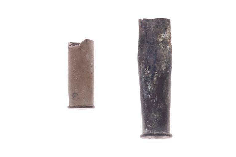 EXCAVATED Greathouse-Kuch Stage Station Cartridges: Featured in this lot is this Excavated Greathouse-Kuch Stage Station cartridges circa 1960's - 1890's and were displayed in the Tombstone Western Heritage Museum; Provenance: From the Tombstone Wester