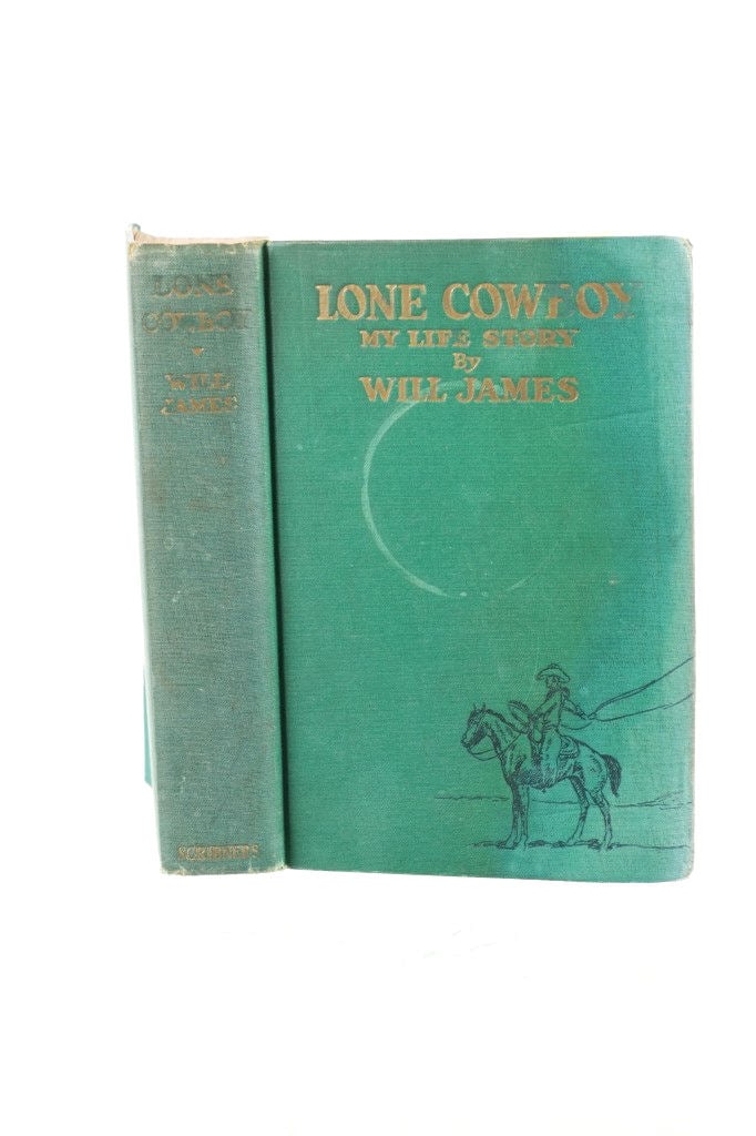 1930 1st Ed. The Lone Cowboy by Will James (1 of 15)