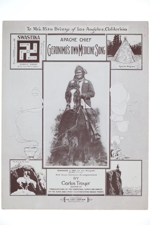 Apache Chief Geronimo's Own Medicine Song 1886 (1 of 20)