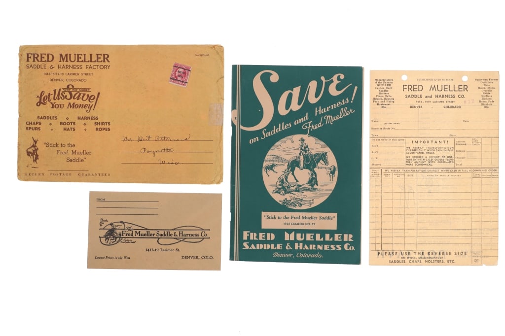 1935 Fred Mueller Saddle & Harness Co. Catalog (1 of 20)
