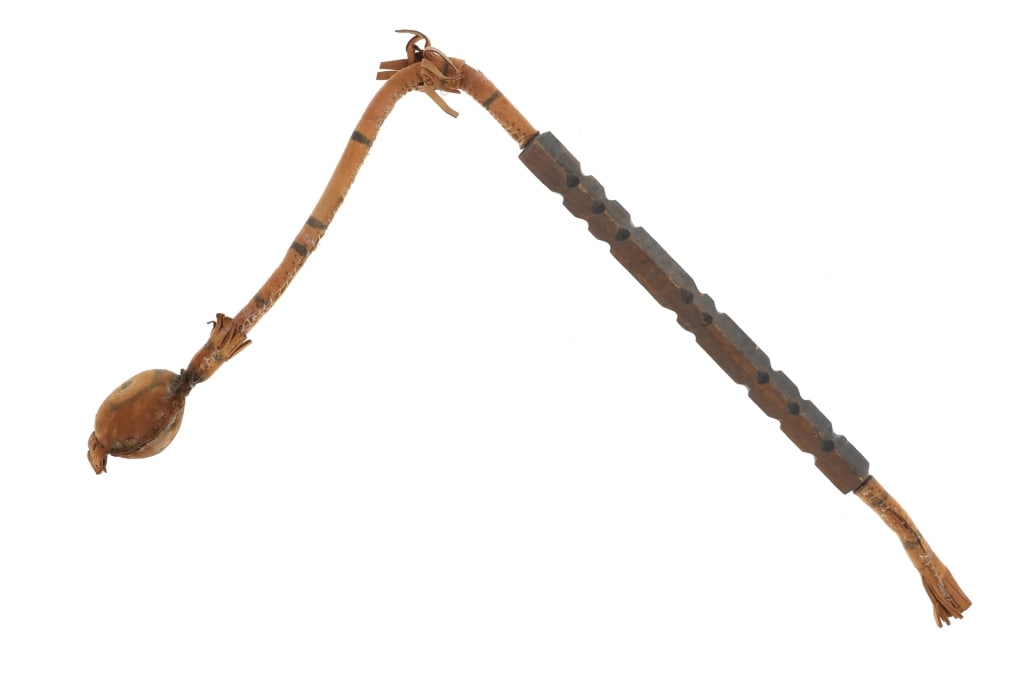 Jicarilla Apache Floppy Head War Club c. 1890- (1 of 17)